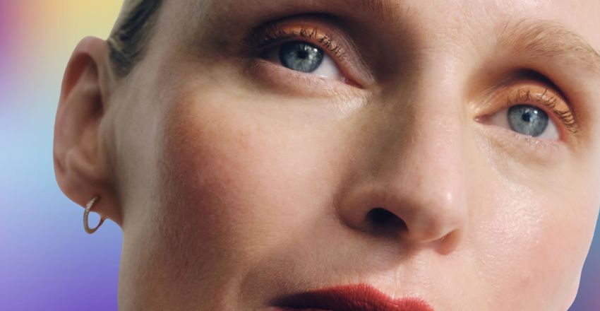 Foundation chosen to flatter mature skin and fine lines