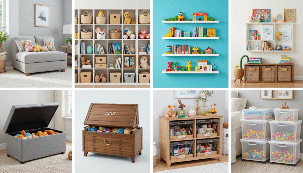 Brilliant Toy Storage Ideas for Every Home: Clever Ways to Organize, Declutter, Maximize Space, and Create a Functional Playroom