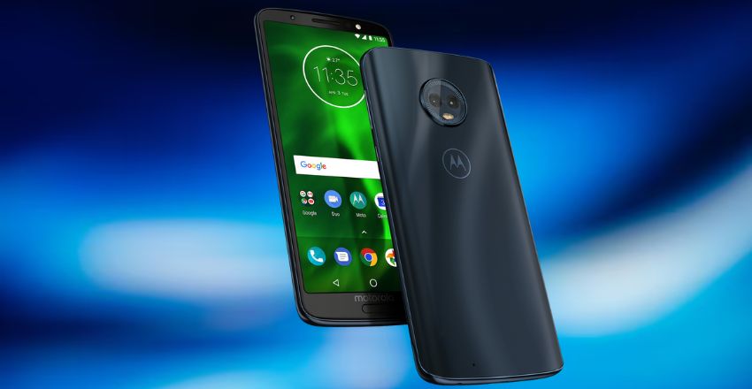 Motorola Moto G6 smartphone shown from the front
