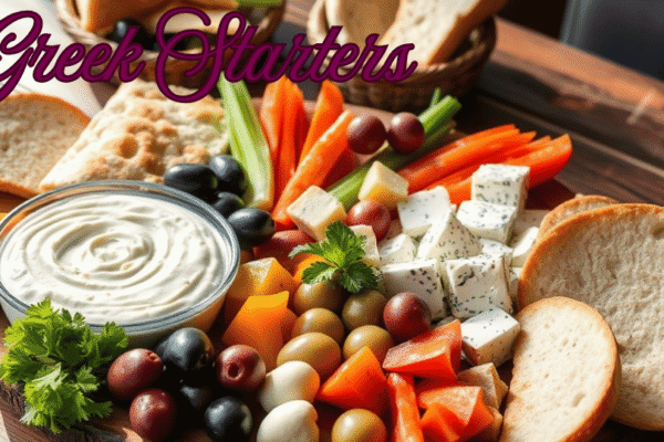 Greek Starters: The Complete Guide to Authentic Mediterranean Recipes, Flavorful Appetizers, Traditional Mezes, Easy-to-Follow Cooking Tips, and Expert Ideas for Perfect Presentation at Home or Parties