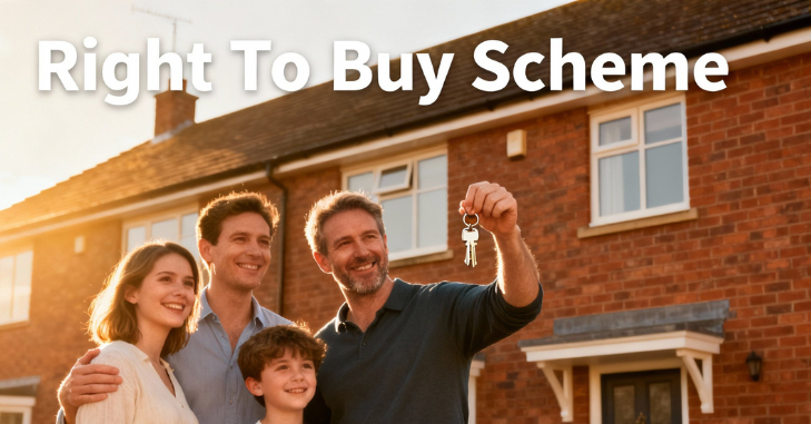 Tenant reviewing housing paperwork at home