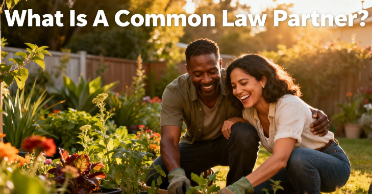Legal rights of common law partners explained on paperwork