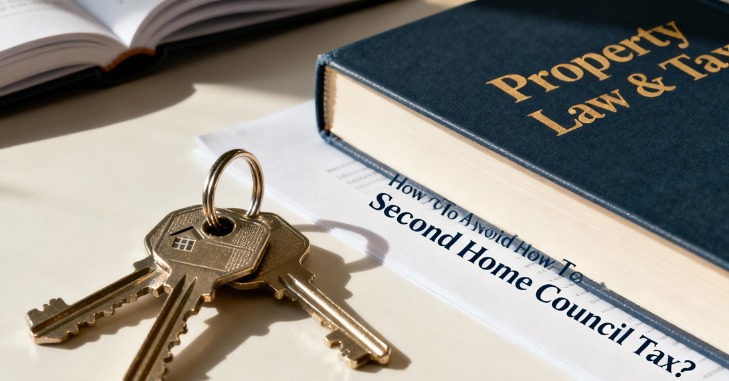 Keys and paperwork for a holiday let property