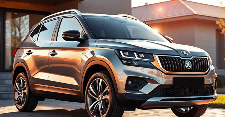 Skoda Elroq highlighting its modern electric design