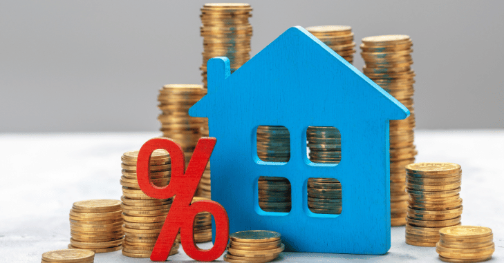 Mortgage adviser talking a couple through their remortgage options