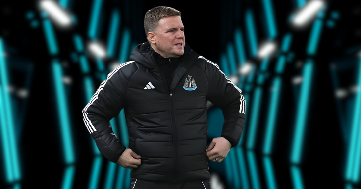 Football manager watching from the technical area