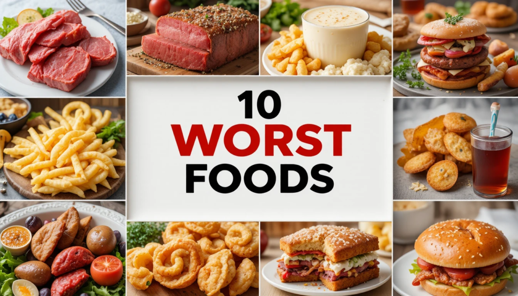 Ten Worst Foods for Prostate Health: Ingredients, Risks, and Expert Insights for UK Diets