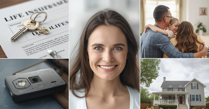 Insurance adviser explaining cover to a couple