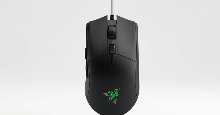 Side buttons and thumb rest of an ergonomic gaming mouse