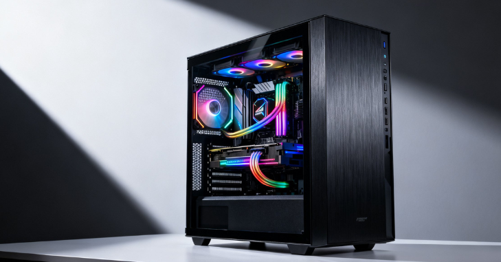 RAM modules installed alongside a CPU cooler